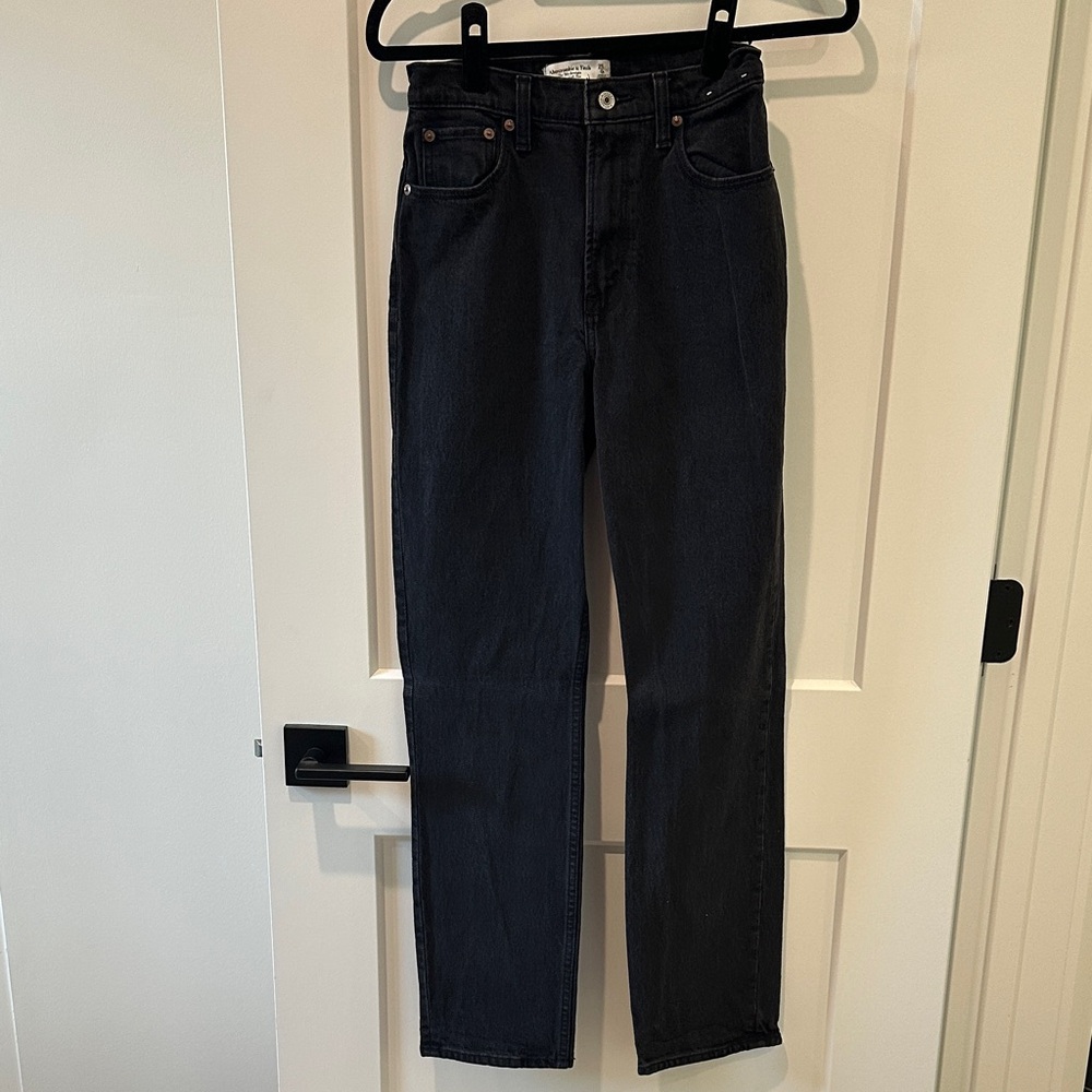 Abercrombie & Fitch Black High Rise Jeans